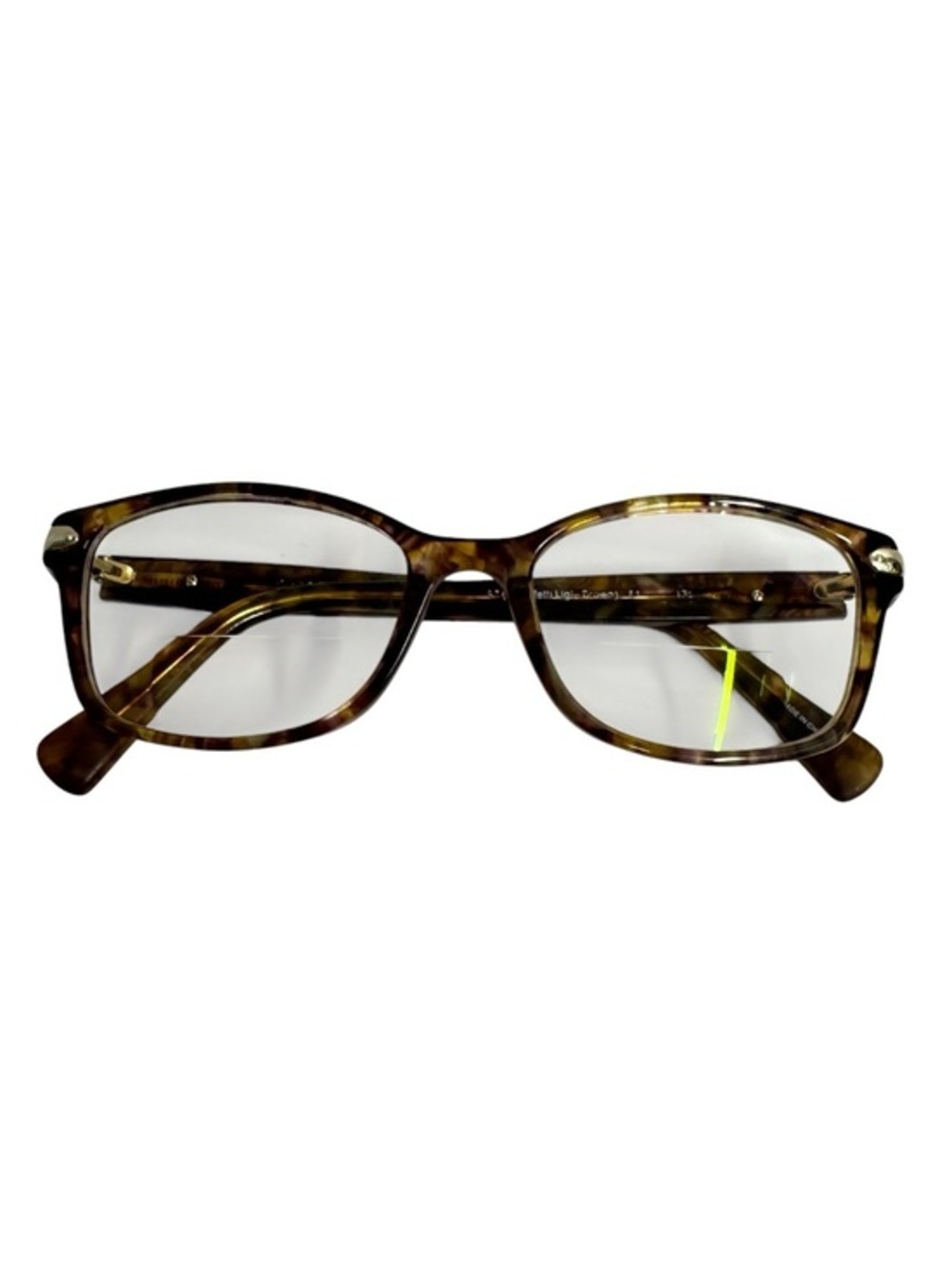Coach HC 6065 Confetti Light Brown Tortoise Eyeglasses Frames